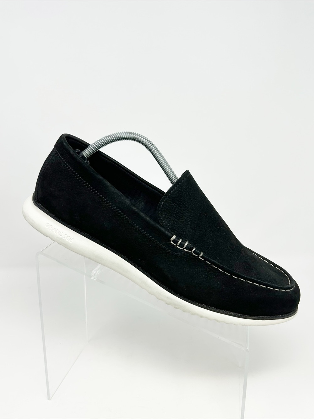 Cole Haan Venetian Loafer Mens Black Slip On Cushioned Lightweight Comfort 10